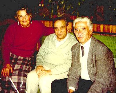 Gumersindo Garca Berlanga con Jos Ranz y su esposa Adelita