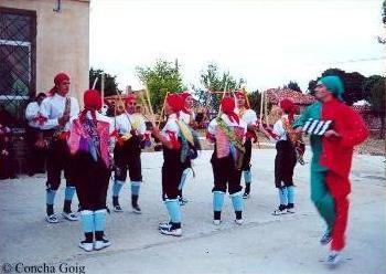 Danzas en Los Llamosos (Soria)