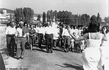 "Bailndole a la Virgen", Santa Mara de las Hoyas