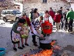 Elaboracin de la Morcilla en Santa Cruz de Yanguas