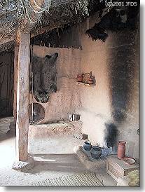 Casa celtbera en Numancia (foto de Jaime de Sosa)