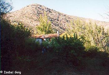 Viejo molino en San Pedro Manrique (Soria)