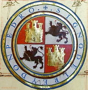 Escudo del traslado de 1603. AHMADL doc.2